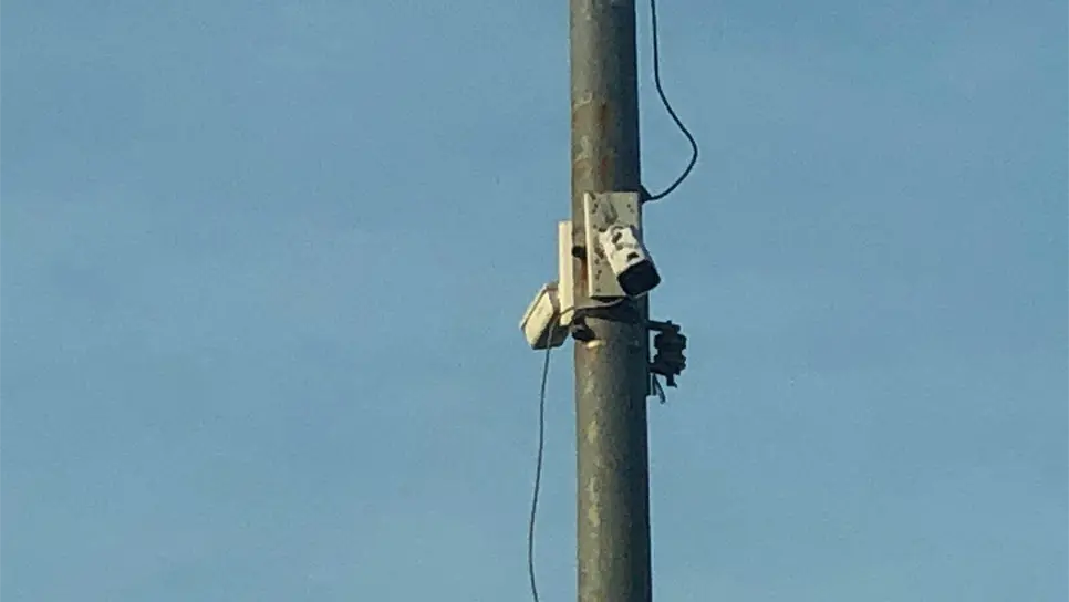 Balean cámaras de videovigilancia en Culiacán