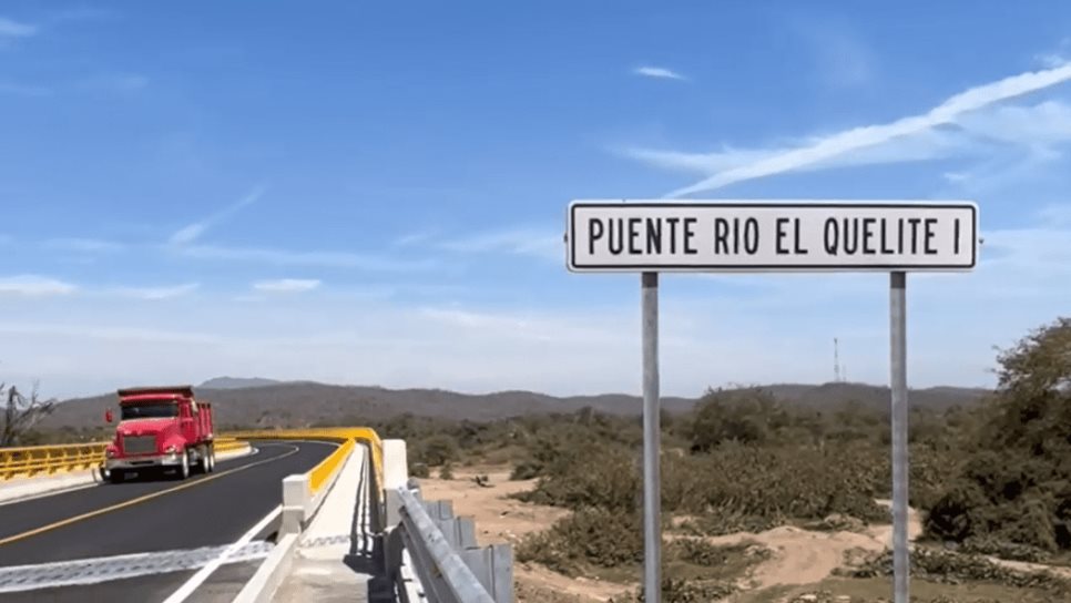 Rocha inaugura Puente de El Quelite; pide a sinaloenses disfrutarlo