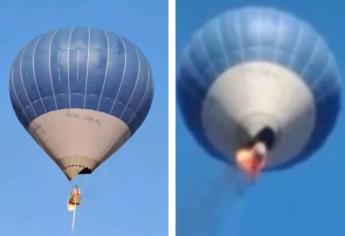 Esta fue la última fotografía de la familia que sufrió aparatoso accidente en globo aerostático