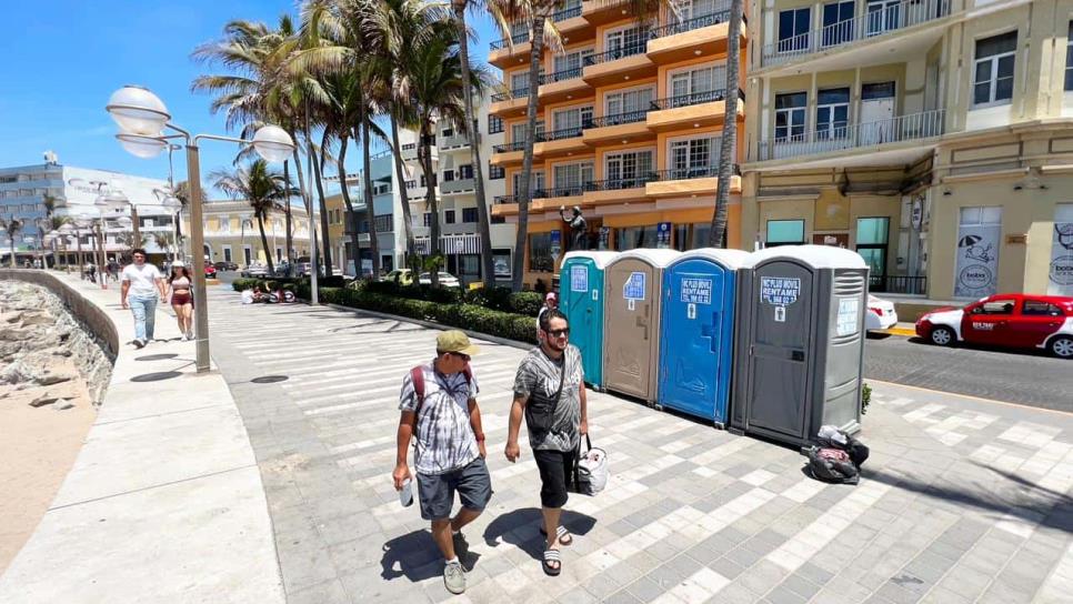 Por si te urge, habrá baños públicos desplegados por Mazatlán en Semana Santa