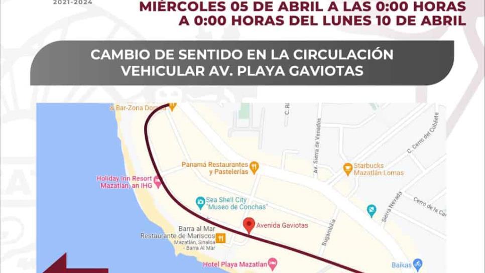 ¡Tome sus precauciones! A parir del miércoles Avenida Gaviotas cambiará sentido a la circulación 