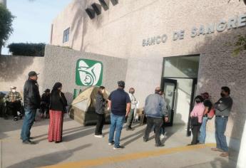 Suspenden donaciones de Sangre en la clínica 49 del IMSS en Los Mochis