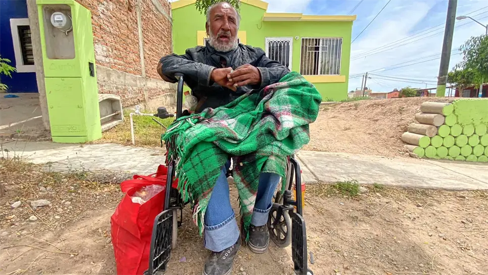 Don Cenobio tiene 64 años de edad. FOTO: Luz Noticias