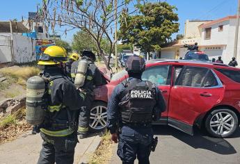 Tras persecución, aseguran camioneta y municiones de arma larga, en Culiacán