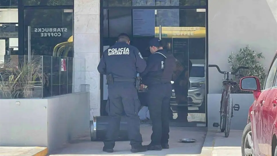 Así fue el ataque contra el empresario en Starbucks de Tulum: | FOTO: Internet.