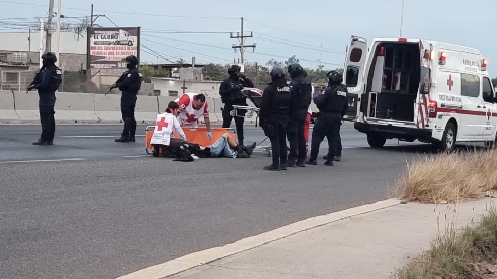 Atropellan a motociclista por La Costerita, en Culiacán