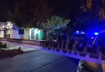 Asesinan a balazos a una persona frente a un domicilio en Las Canteras 2, en Los Mochis