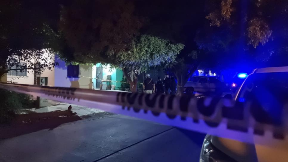 Asesinan a balazos a una persona frente a un domicilio en Las Canteras 2, en Los Mochis