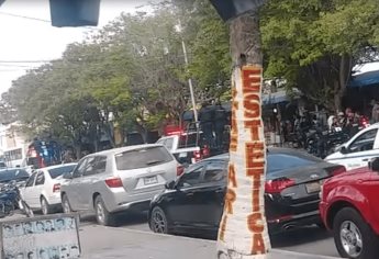 Se arma un zafarrancho en el Mercado Zona 30 de Los Mochis; detienen a tres comerciantes 