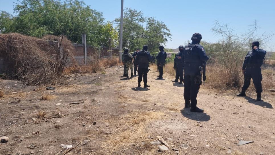 Militares localizan una persona sin vida en la cercanía del Dique Los Pobres, en Culiacán