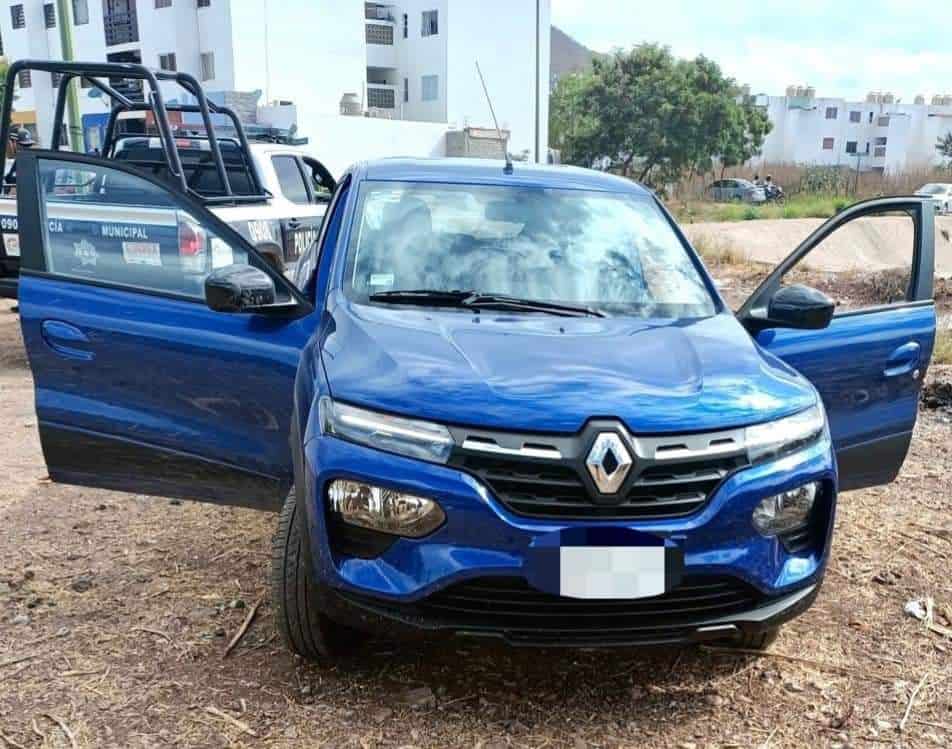 Las autoridades lograron recuperar el vehículo. FOTO: Cortesía