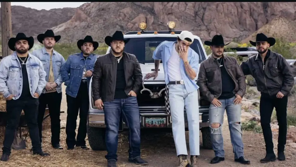 Esta es la primera colaboración entre Bad Bunny y Grupo Frontera. FOTO: Internet