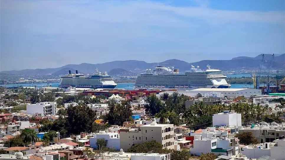 En lo que va de 2023 van 61 cruceros que han arribado a Mazatlán. FOTO: Luz Noticias