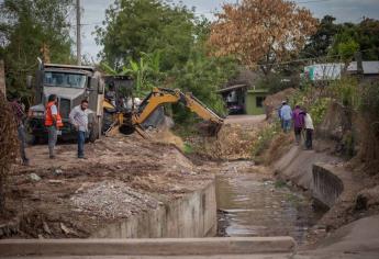 Juan de Dios Gámez asegura trabajos de limpieza para evitar inundaciones en Culiacán
