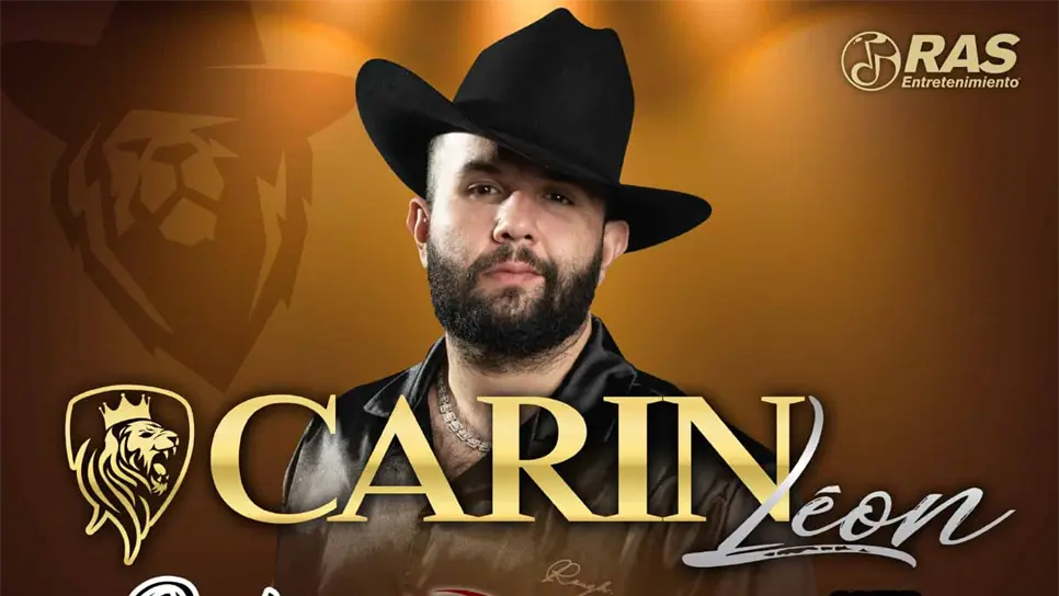 Carin León visitará la capital sinaloense. FOTO: Cortesía