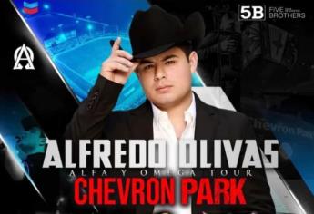 Se abre nueva fecha para el concierto de Alfredo Olivas en Los Mochis