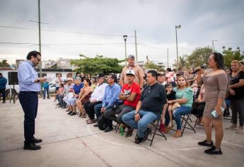 Juan de Dios Gámez pavimentará 10 calles en la colonia Progreso en Culiacán para este año
