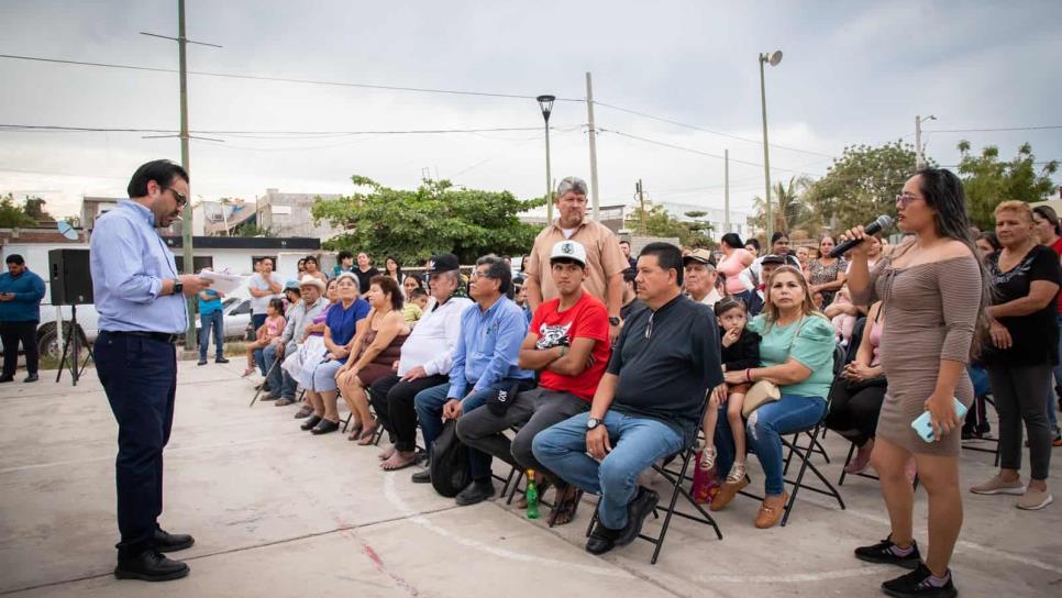 Juan de Dios Gámez pavimentará 10 calles en la colonia Progreso en Culiacán para este año