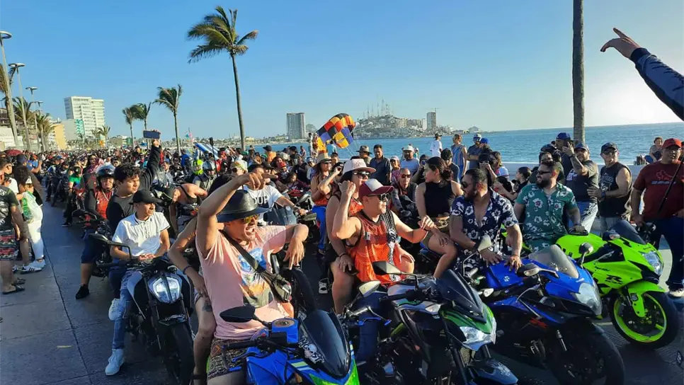 La semana de la moto reúne a miles de motociclistas. FOTO: Luz Noticias