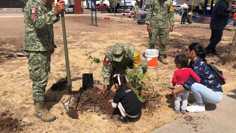 Ejército lleva labor social a colonias con mayor incidencia delictiva en Culiacán