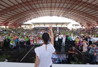 «Trabajar por el bienestar de los demás es la principal virtud de la 4T»: Claudia Sheinbaum, ante 4 mil nayaritas