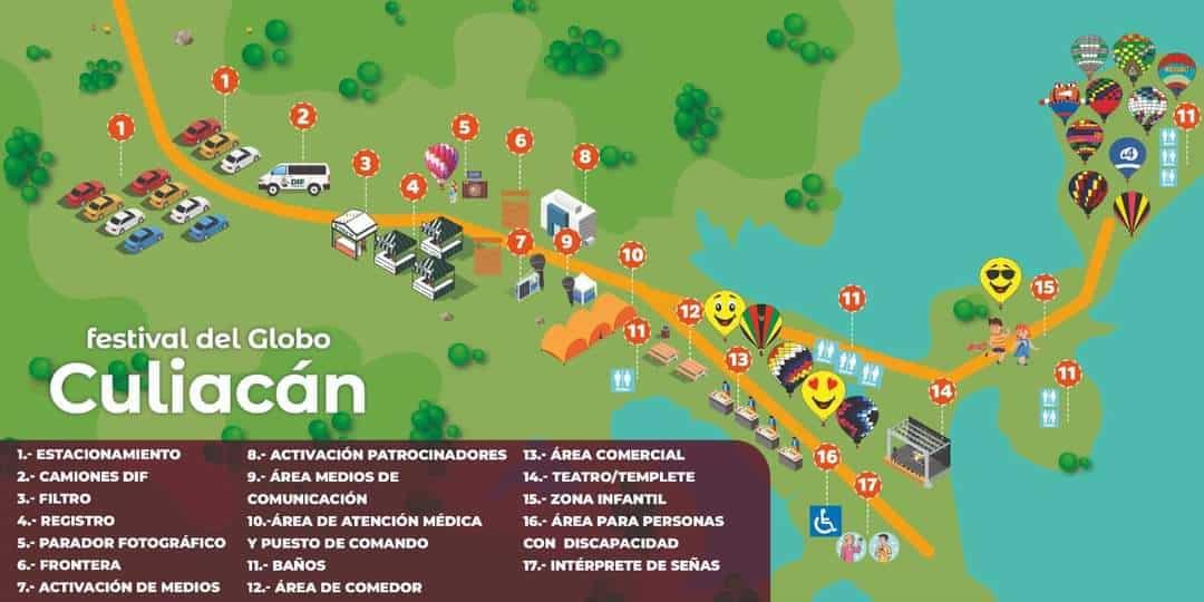 Festival del Globo Culiacán contará con facilidades de traslado para personas con discapacidad