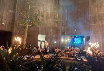 Aun sin inaugurar y con fiesta de lujo celebran un cumpleaños en Acuario Mar de Cortés