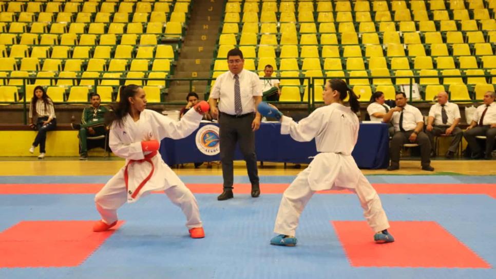 Águilas UAS con 10 calificados en el karate do de Unversiada Regional