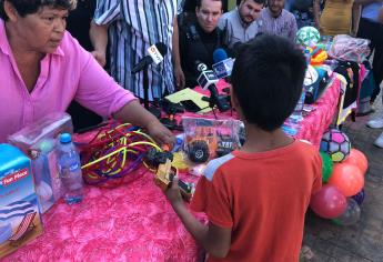 Inicia campaña «Canje de Armas de Juguete» en Culiacán