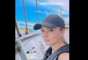 Las mejores postales de Angelique Boyer durante grabaciones de telenovela en Mazatlán | FOTOS