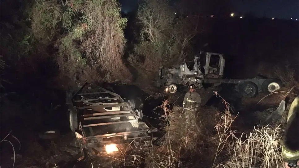 Afortunadamente ninguna persona resultó herida. FOTO: Luz Noticias