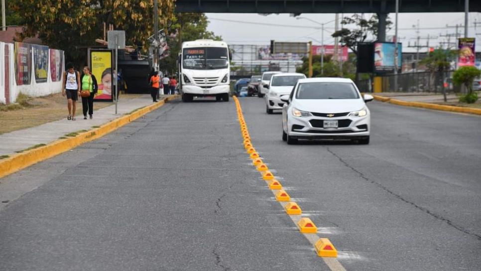 Con carril preferencial en Mazatlán, accidentes han disminuido más del 50 % : transportistas