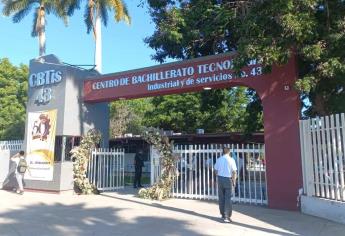 Denuncian venta de drogas en CBTis 43 de Los Mochis