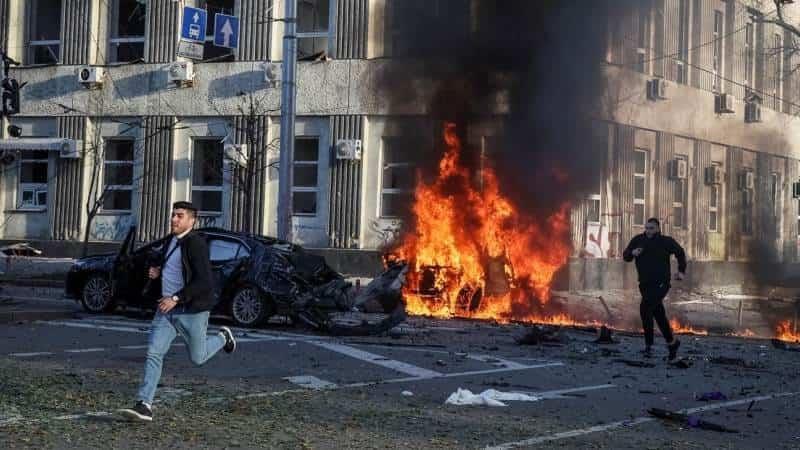 19 civiles muertos en Ucrania por ataques rusos
