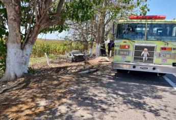 Un conductor terminó accidentado por la autopista Benito Juárez