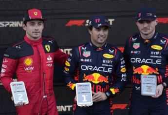 «Checo» Pérez gana la F1 Sprint en Bakú