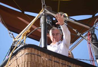 ¡Por primera vez en su vida! Rocha Moya se sube a un globo aerostático: «¡Es hermoso!»