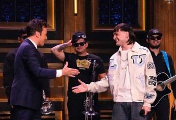 Peso Pluma triunfa en el show de Jimmy Fallon: | VIDEO