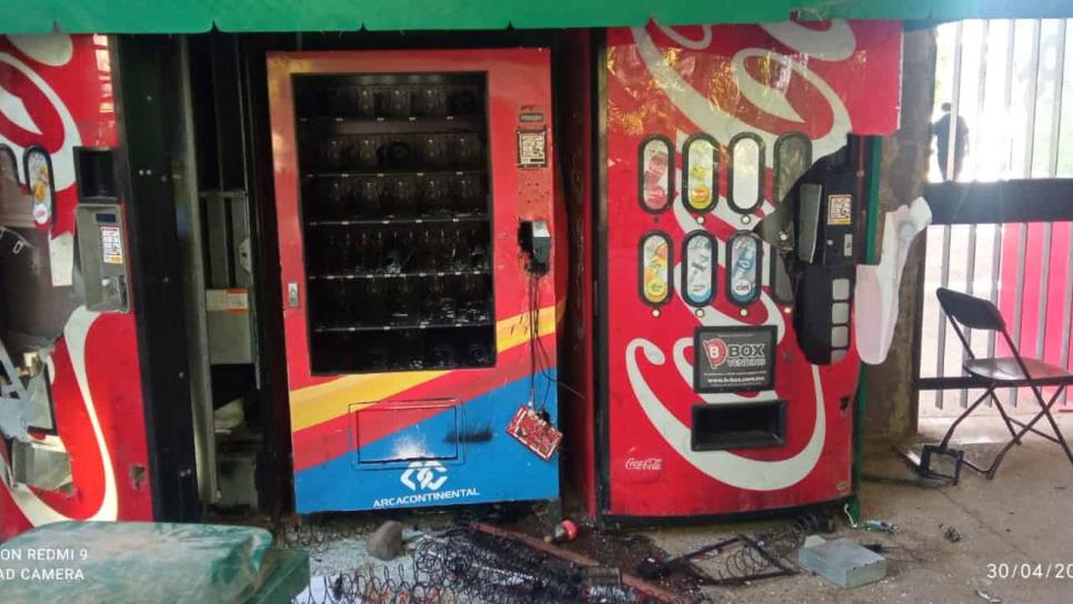 En pleno Día del Niño, roban productos de máquinas expendedoras en el Zoológico de Culiacán