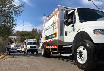 Entrega alcalde de Culiacán 40 nuevos camiones recolectores de basura