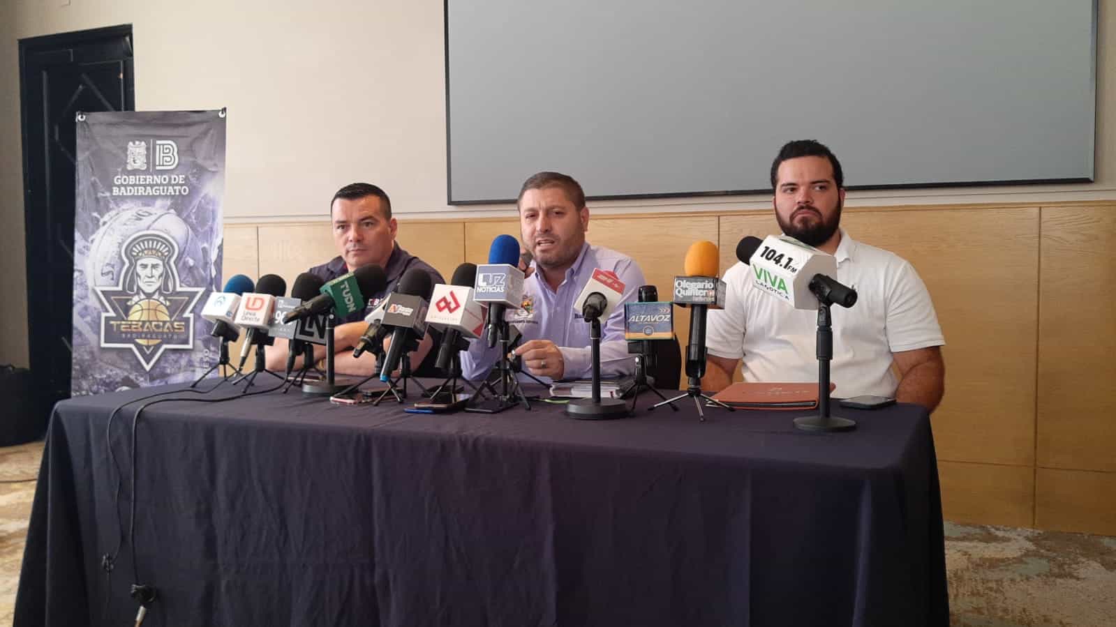 «TEBACAS»; nuevo equipo profesional de basquetbol en Badiraguato. | FOTO: Eduardo Bórquez.