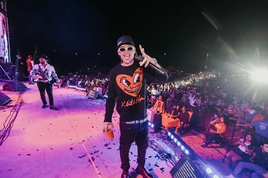 Peso Pluma. | FOTO: Facebook del cantante.