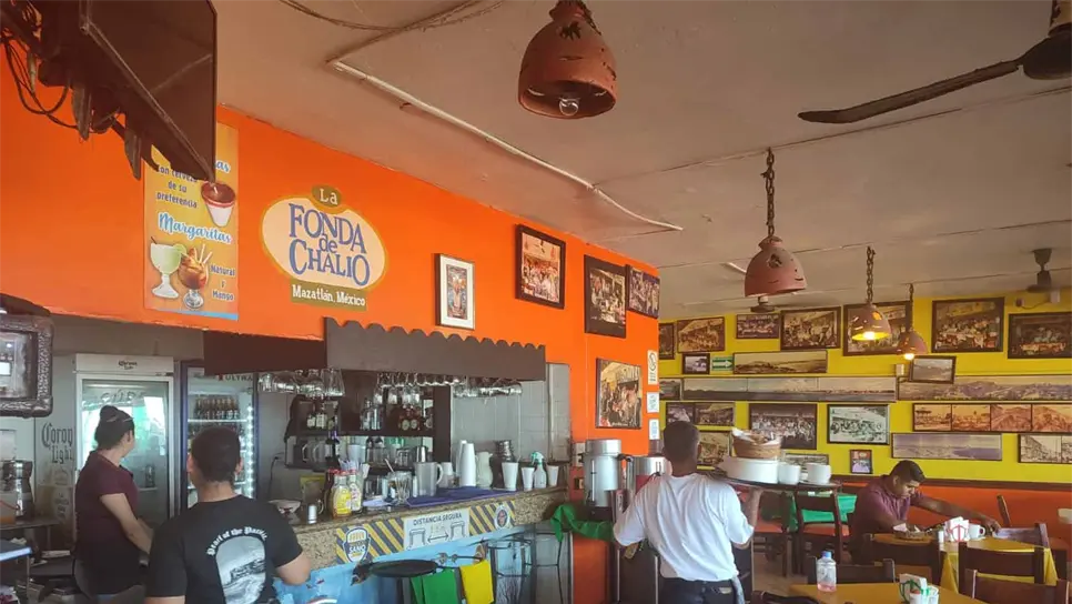 El restaurante es uno de los más famosos en Mazatlán. FOTO: Luz Noticias