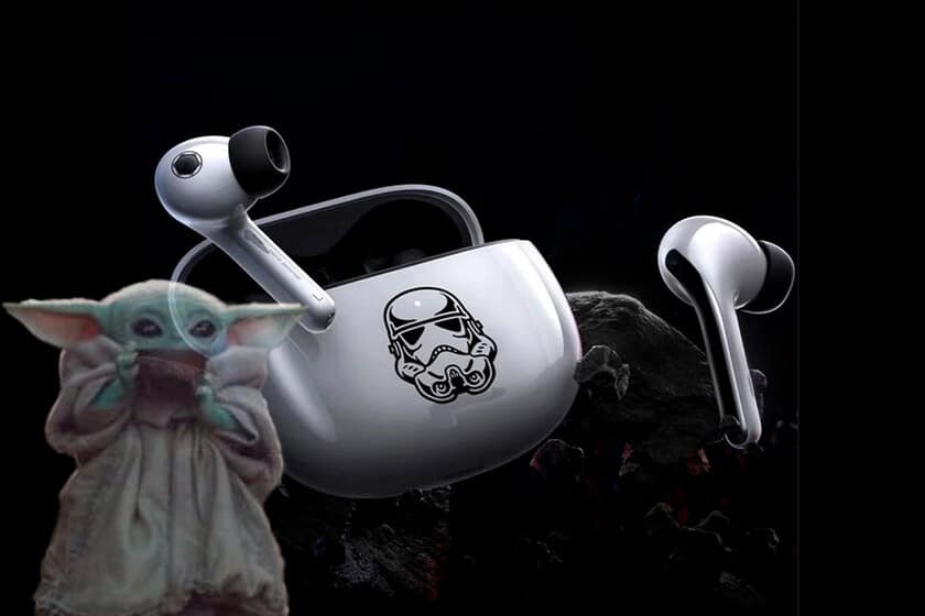 Xiaomi lanza una edición especial audífonos inalámbricos de Star Wars. | FOTO: Página Xiaomi.