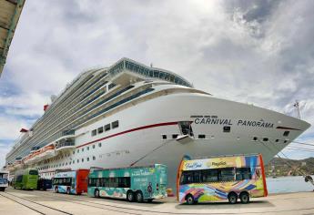 Segundo crucero de mayo trajo a Mazatlán más de 4 mil personas y una millonaria derrama económica