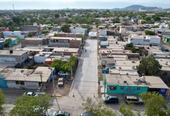 Inauguran obra de pavimentación en El Progreso; es la primera del paquete 2023 en Mazatlán