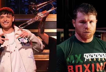 Peso Pluma sí estará en la pelea del «Canelo», ¿estará como comentarista?