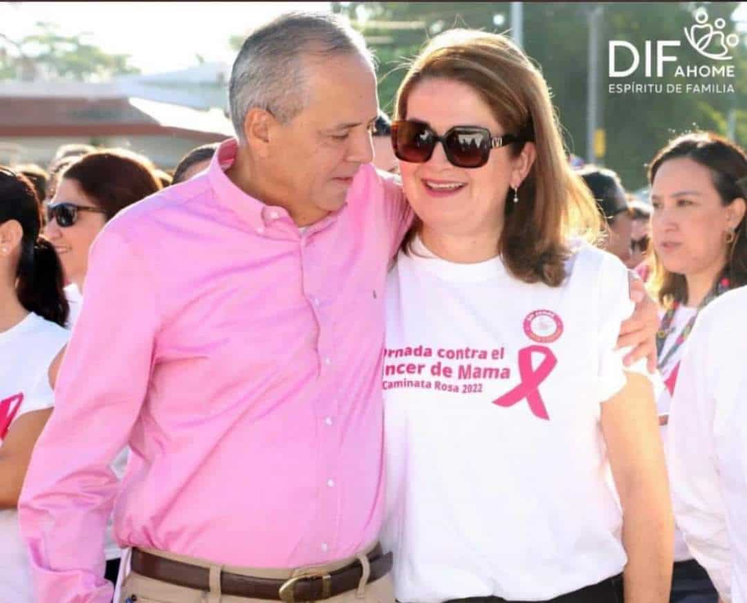 La ciudadanía le ha mostrado su apoyo a la Presidenta del DIF en Ahome. FOTO: Cortesía