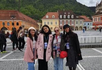Alumnas mazatlecas en el Top 5 de concurso de Ciencias en Europa con el proyecto «bioplástico de camarón»