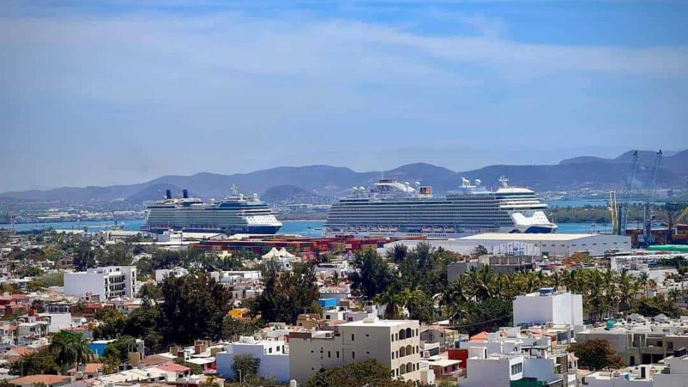 Más de 300 mil cruceristas y más de 350 millones de pesos de derrama han dejado en Mazatlán los cruceros en 2023